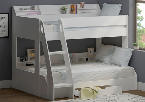 White small double - double, beds