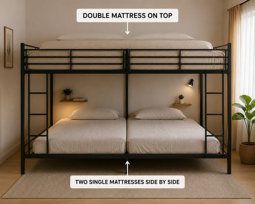 Heavy duty triple - heavy, sleeper