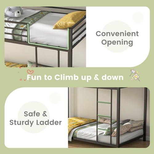 Bunk bed low - bed,