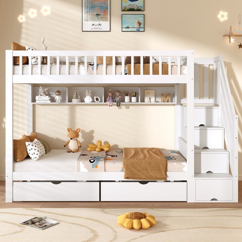 Double bunk bed 3ft single - bunk,