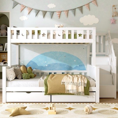 Triple bunk bed single - triple,