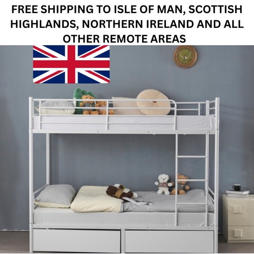 Twin bunk bed - bunk, single