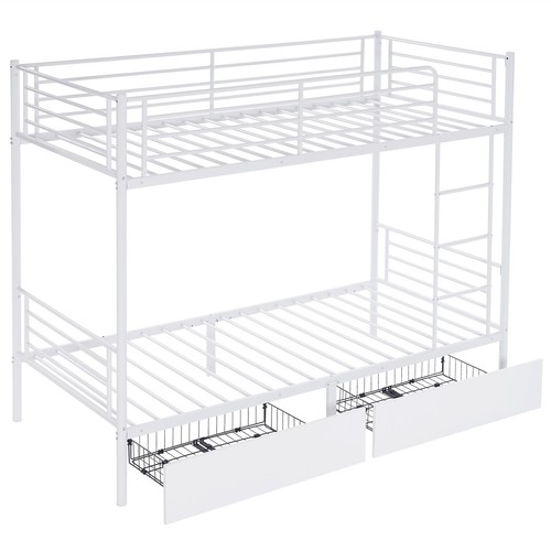 Metal twin over bunk - twin,