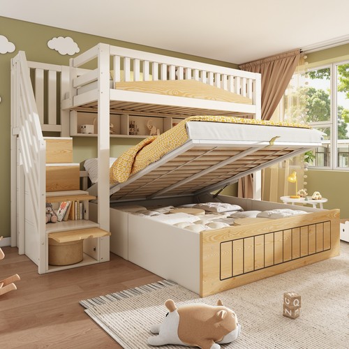 Triple sleeper bunk bed - triple, 4ft6