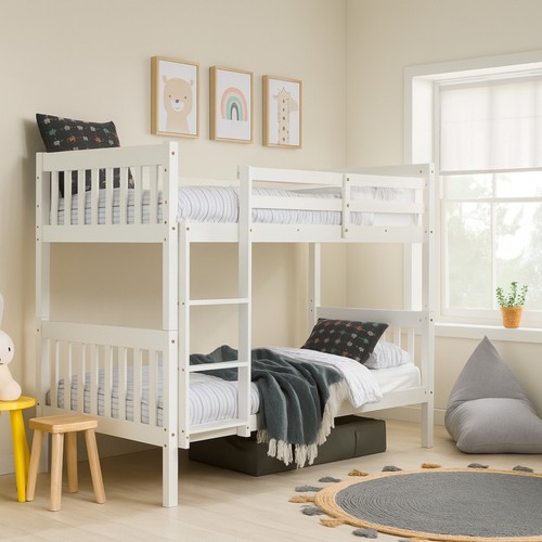 Bunk bed suzie white - ,