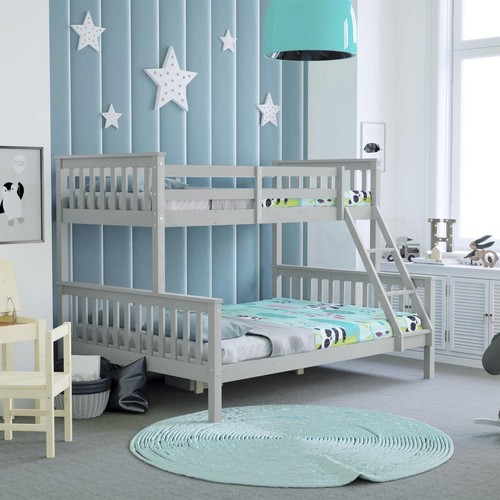 Triple sleeper bunk bed solid - bed,