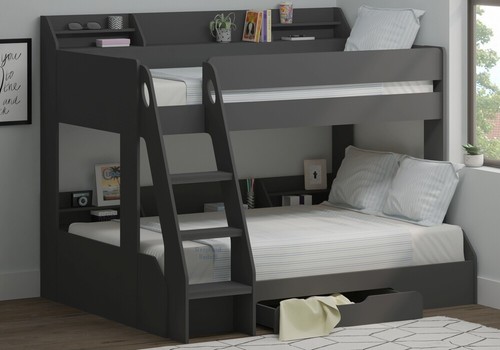 Marion grey triple bunk - marion,