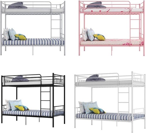 Metal single bunk beds - metal,