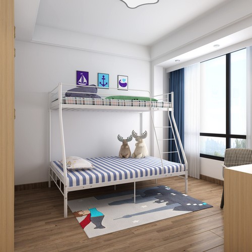 Metal bunk bed triple - metal,